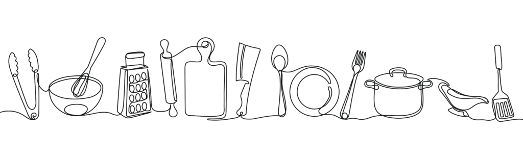 Kinaco調理道具イラスト